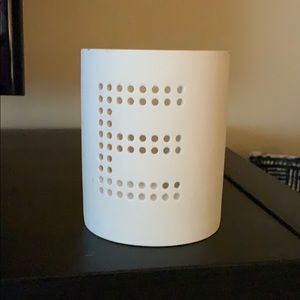 E Letter Candle